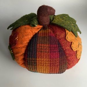 Plush Halloween Pumpkin